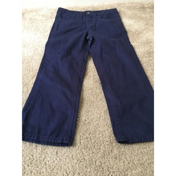 Lee Boys Straight Fit Casual Pants Pockets Size S 4 Blue - Picture 1 of 8